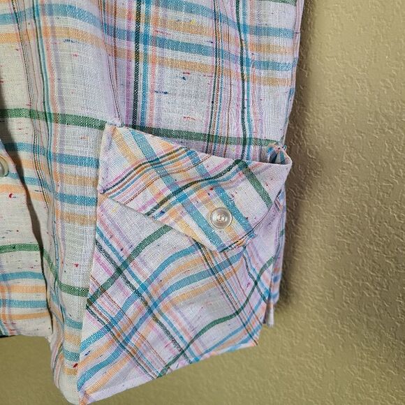 Vintage Laura Mae Life Press Sleeveless Top - Picture 2 of 8